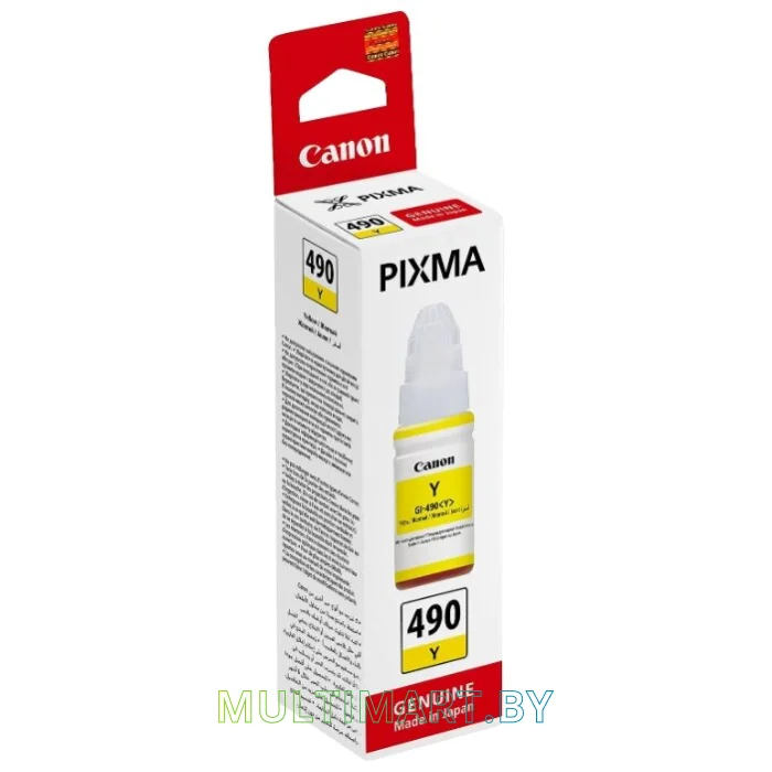 Чернила Canon GI-490Y